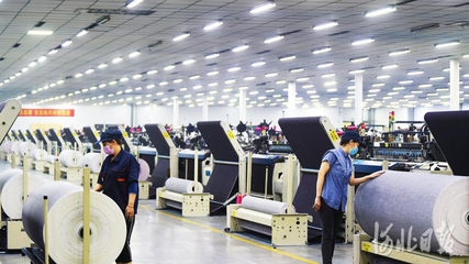 河北邢臺(tái):外貿(mào)訂單生產(chǎn)忙